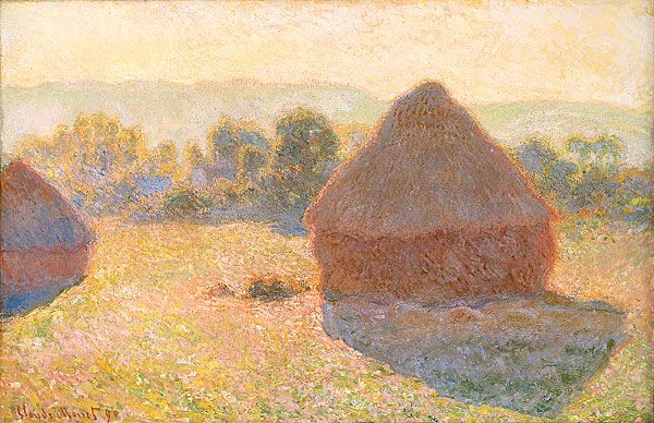 "Meules" (Căpiţe), Claude Monet