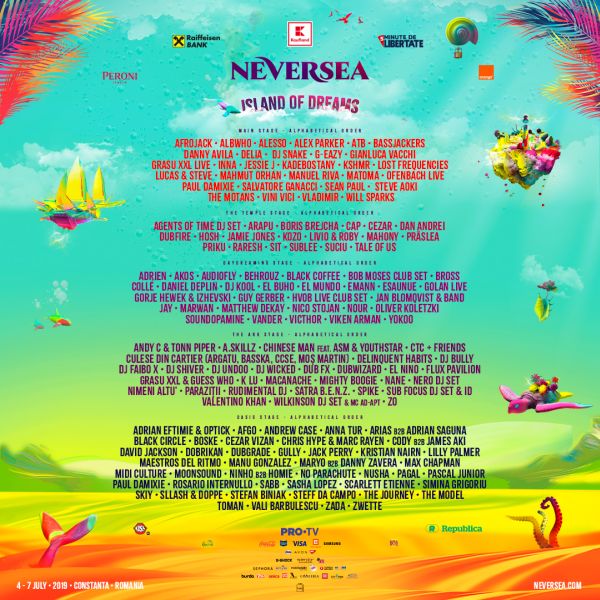 A treia ediţie a festivalului NEVERSEA aduce un nou val de artişti