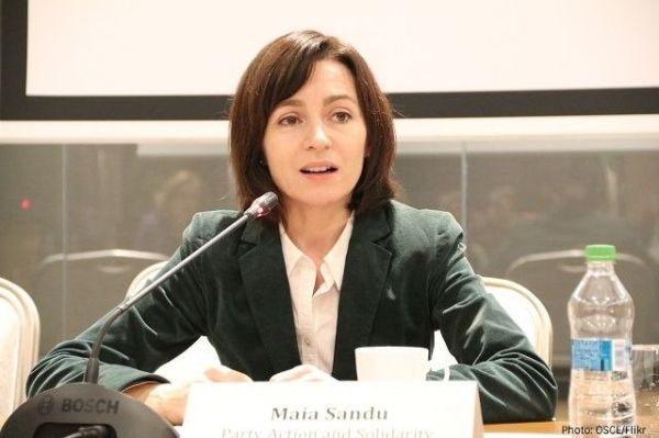 Maia Sandu (Sursa foto: Twitter)