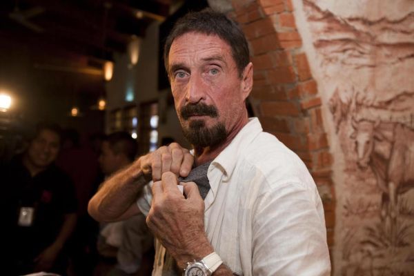 John McAfee (Sursă foto: Twitter)