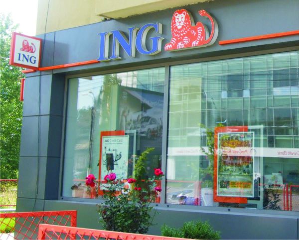 ING Bank România, câştig net de 385 milioane lei în prima jumătate a anului 