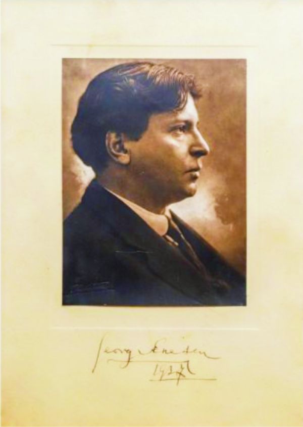George Enescu, fotografie din 1937