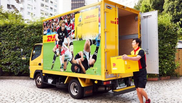 DHL livrează Cupa Mondială de Rugby 2019 în Japonia