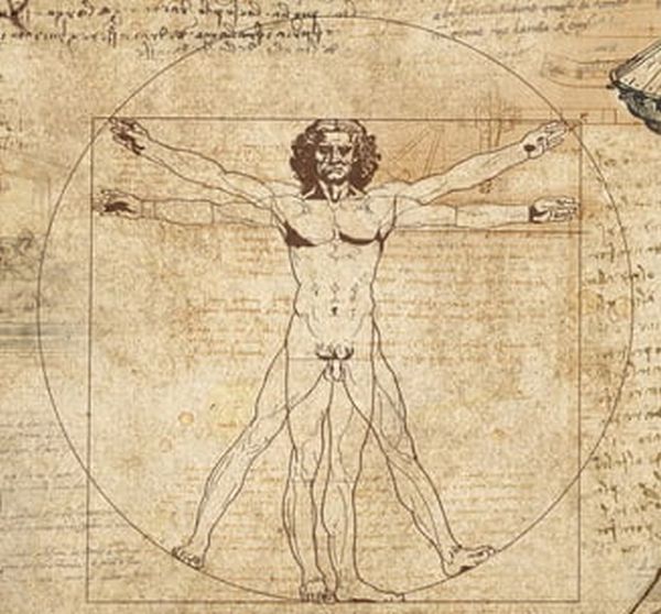 "Omul Vitruvian" al lui Leonardo da Vinci va fi expus la Muzeul Luvru
