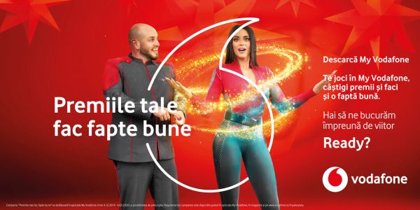 Vodafone continuă campania de gamification pentru utilizatorii din România