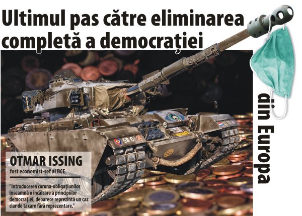 Ultimul pas către eliminarea completă a democraţiei din Europa