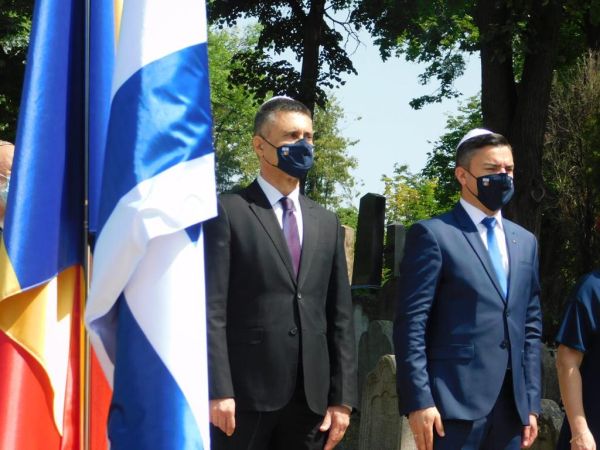 Ambasadorul Israelului în România a mers în vizită oficială la Iaşi
