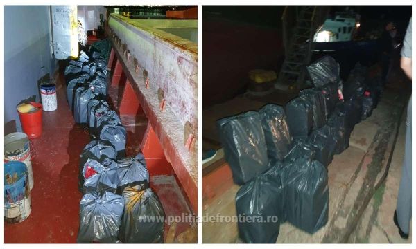 Peste 10.400 de pachete cu ţigări de contrabanda confiscate de Poliţia de Frontieră în Portul Midia