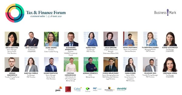 Provocări şi soluţii de adaptare la contextul provocat de COVID-19, dezbătute la "Tax & Finance Forum"