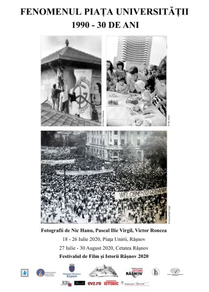 Fenomenul Piaţa Universităţii expus de Nic Hanu, Pascal Ilie Virgil şi Victor Roncea a ajuns la Cetatea Râşnov
