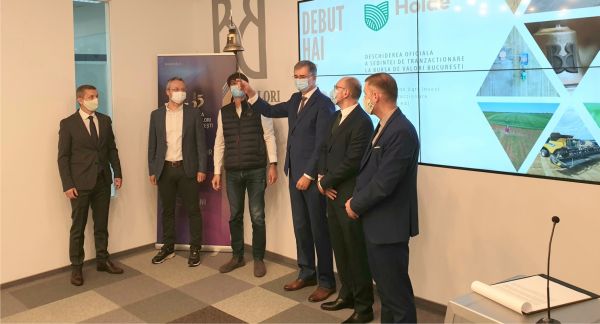 Acţiunile Holde încheie prima zi pe AeRO la 1,4 lei/titlu