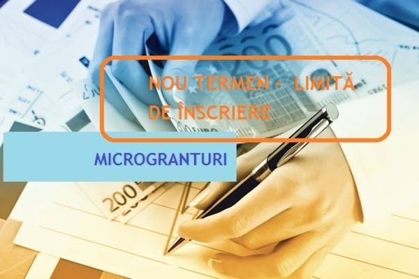 IMM-urile, PFA-urile, ONG-urile şi CMI-urile pot aplica pentru microgranturile de 2.000 Euro pâna pe 21 octombrie 2020