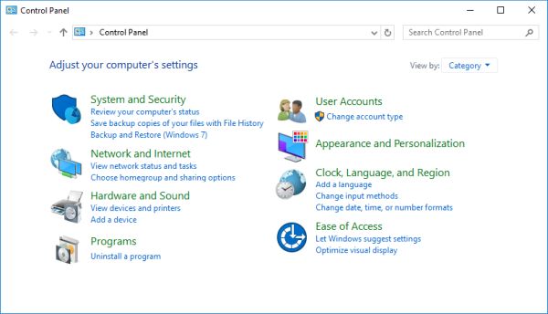 Microsoft a început eliminarea Control Panel din Windows 10