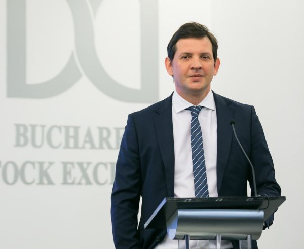 Adrian Tănase, directorul general al Bursei de Valori Bucureşti (BVB