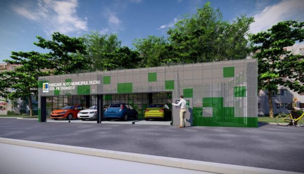 Parcări smart în valoare de 100.000 euro, amenajate în municipiul Buzău