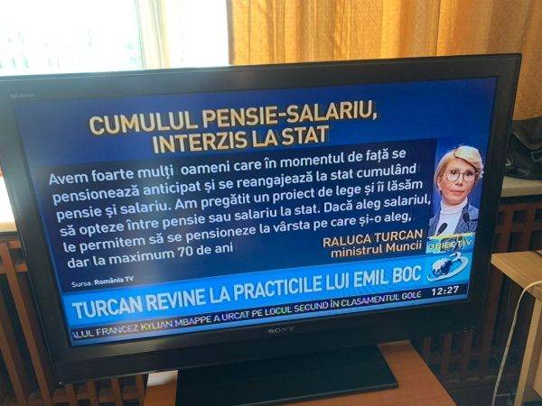 "Ministrul Muncii foloseşte această ticăloşie în încercarea de a justifica mărirea vârstei de pensionare la 70 de ani"