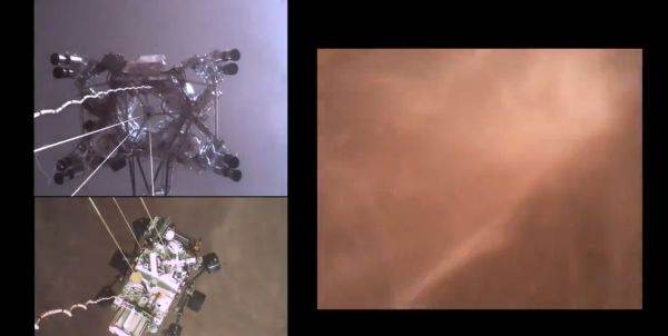 NASA a lansat filmul amartizării roverului Perseverance