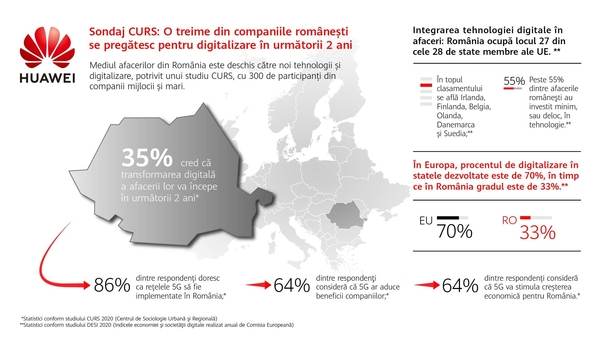 O treime din firmele din România se pregătesc de digitalizare în următorii doi ani