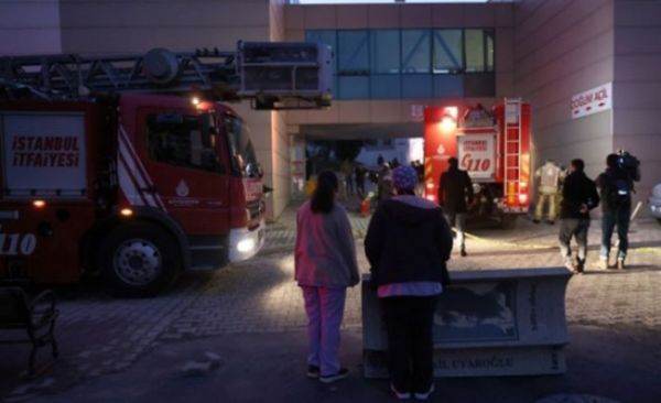 Incendiu la spitalul Zeynep Kamil din Istanbul