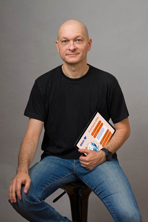 Dragoş Iliescu, CEO, Chief Scientist şi fondator Brio