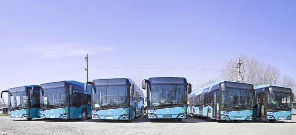 Încă şase autobuze hibrid au ajuns la Galaţi 