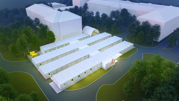 TESSERACT a proiectat şapte spitale modulare
