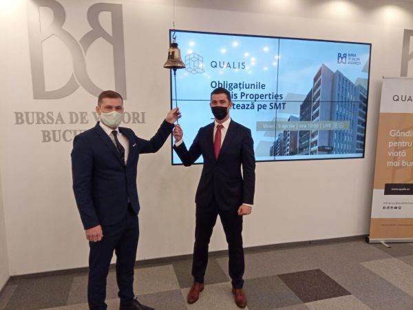 Qualis Properties a listat prima sa emisiune de obligaţiuni la Bursa de Valori Bucureşti