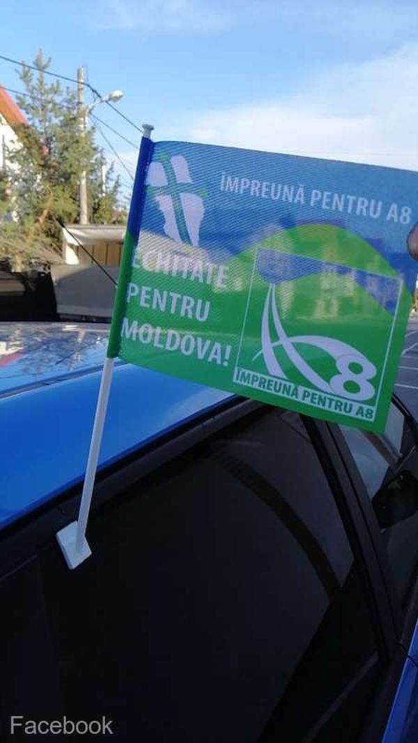 Protest motorizat pentru autostrada A8
