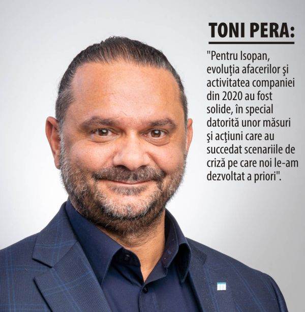 Circa jumătate din afacerile Isopan de anul trecut au venit din exporturi