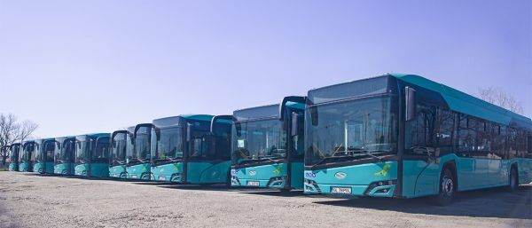 Galaţiul a primit 90 de mijloace de transport noi, moderne 