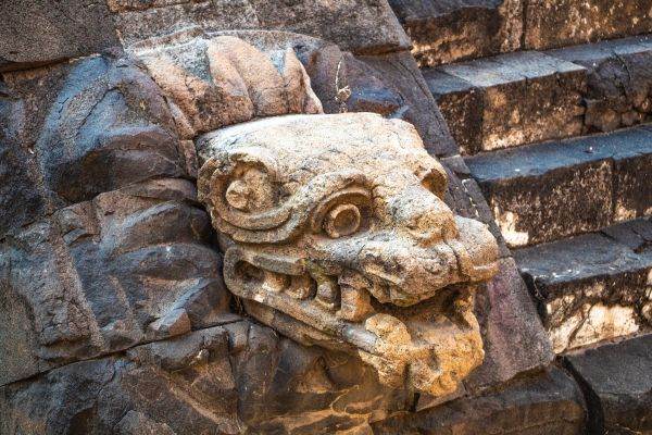  O furtună a distrus acoperişul celui mai important templu aztec
