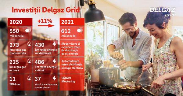 Delgaz Grid a alocat un buget de 126 milioane de euro pentru investiţii în reţele
