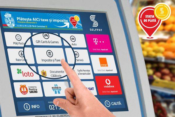 SelfPay a procesat 17,2 milioane de plăţi