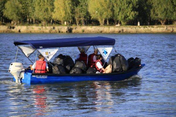 Campanie împotriva poluării în Delta Dunării
