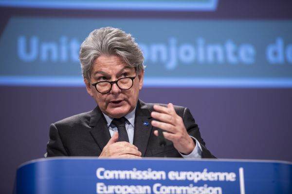 Comisarul european pentru piaţă internă, Thierry Breton