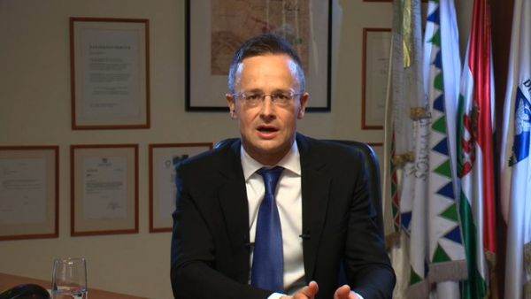 Peter Szijjartoministrul, ungar al Afacerilor Externe