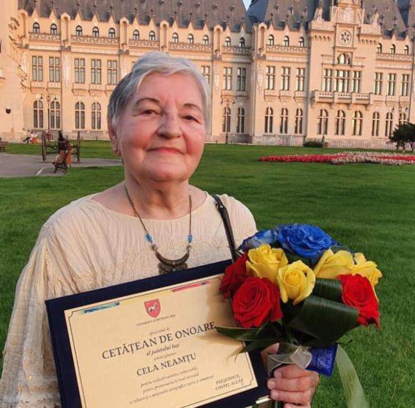 Cela Neamţu, cetăţean de onoare al judeţului Iaşi