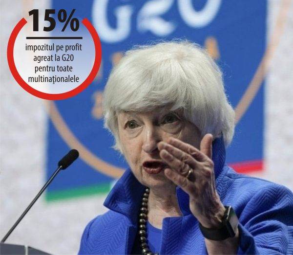 Janet Yellen, Secretarul Trezoreriei SUA, la summit-ul G20 de la Veneţia