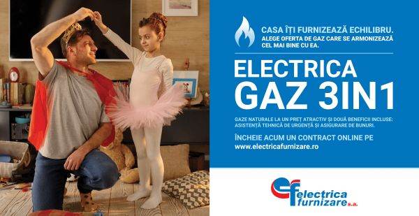 Rusu+Borţun semnează noua campanie de promovare a ofertelor de gaze naturale pentru Electrica Furnizare