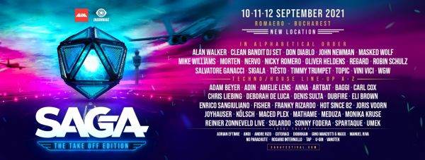 ROMAERO Băneasa va găzdui SAGA Festival
