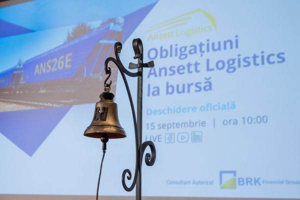 Ansett Logistics listează primele sale obligaţiuni la Bursa de Valori Bucureşti
