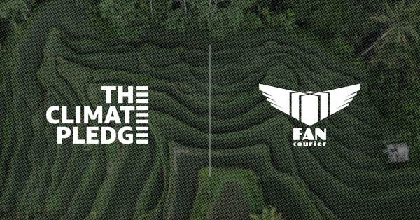 FAN Courier, prima companie din România, care semnează "The Climate Pledge", iniţiativa de accelerare a reducerii emisiior de carbon