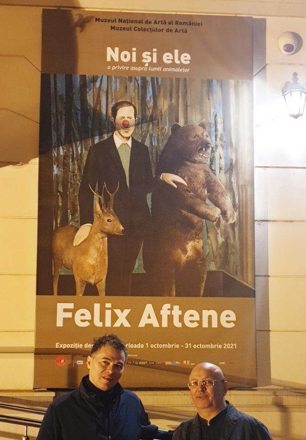 Felix Aftene la Muzeul Colecţiilor de Artă