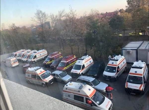 Curtea Spitalului Judeţean Buzău