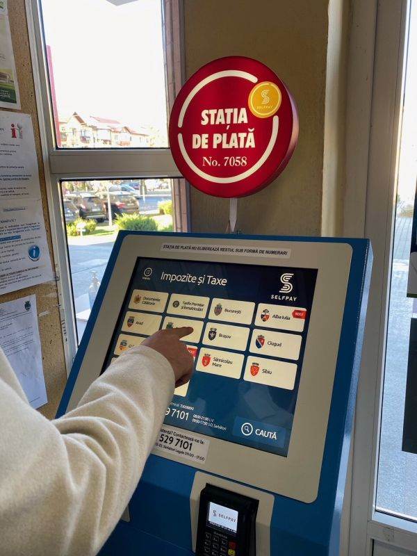 Peste 1,7 milioane de taxe către stat au fost achitate prin reţeaua de Staţii de Plată SelfPay