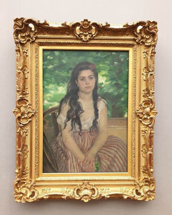 Auguste Renoir în muzeu, la Berlin