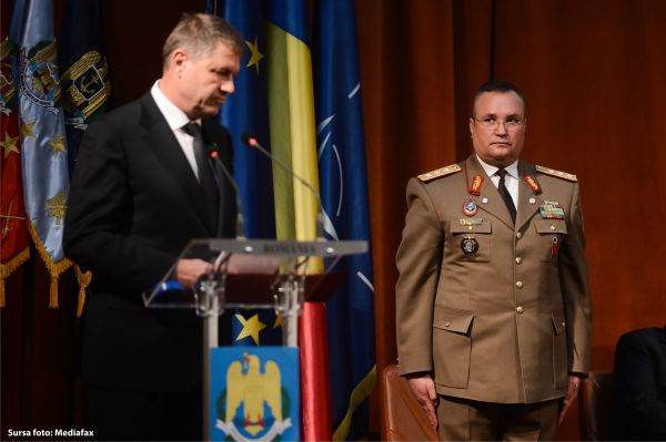 Preşedintele României Klaus Iohannis şi premierul desemnat Nicolae Ciucă