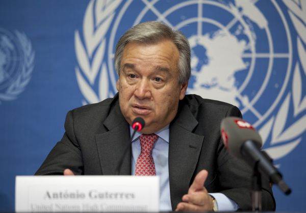  Secretarul general al Organizaţiei Naţiunilor Unite (ONU), Antonio Guterres