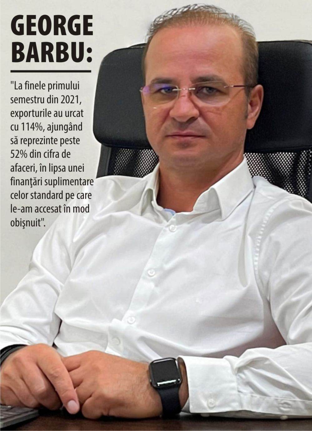 "Finanţarea atrasă din piaţa de capital ne ajută să ne dezvoltăm pe piaţa externă"