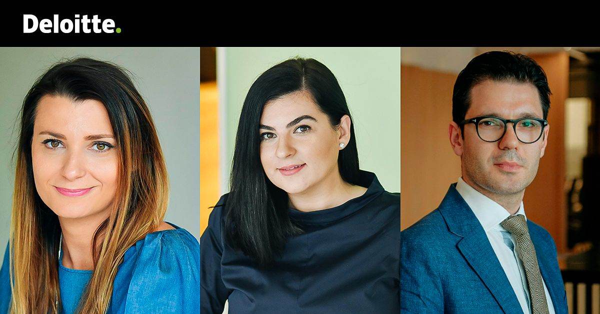 Camelia Malahov, Director Taxe Directe / Victoria Dobre, Manager Senior Taxe Indirecte, Deloitte România / Emanuel Bondalici, Managing Associate, Reff & Asociaţii | Deloitte Legal